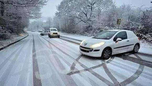 雪天路滑 注意安全 開車應注意哪些